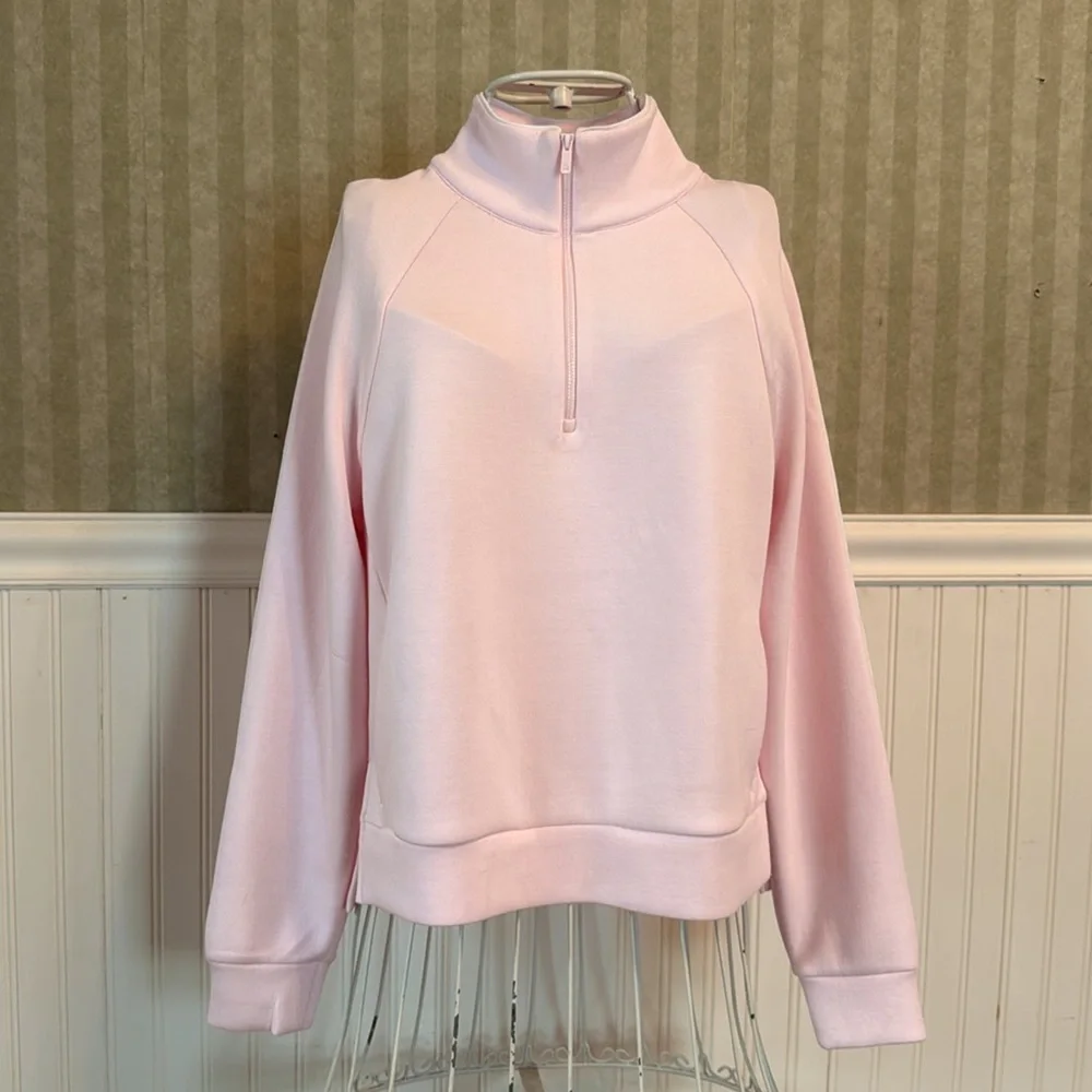 NWT CALIA Women's Golf Soft Scuba 1/4 Zip Pullover - Picture 3 of 8